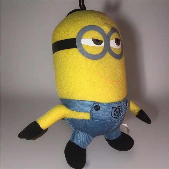 Small Minion plush Sly Grin Tim 7” Despicable Me 2 Yellow Minion ￼Gru Kevin - Picture 4 of 6